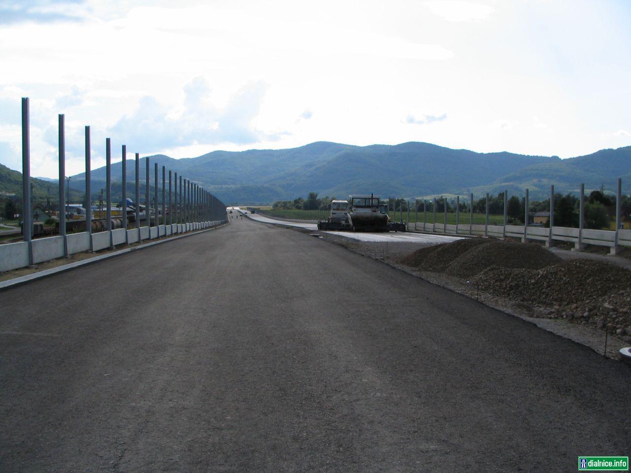 I.etapa - Hliník nad Hronom - pohľad smerom na Žarnovicu