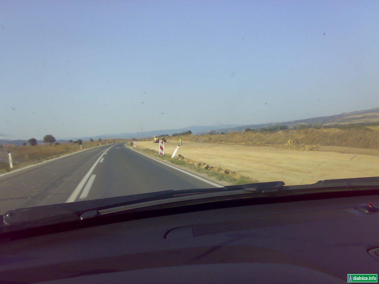 Vystavba Dialnice E-75 pri hranici s Macedonskom