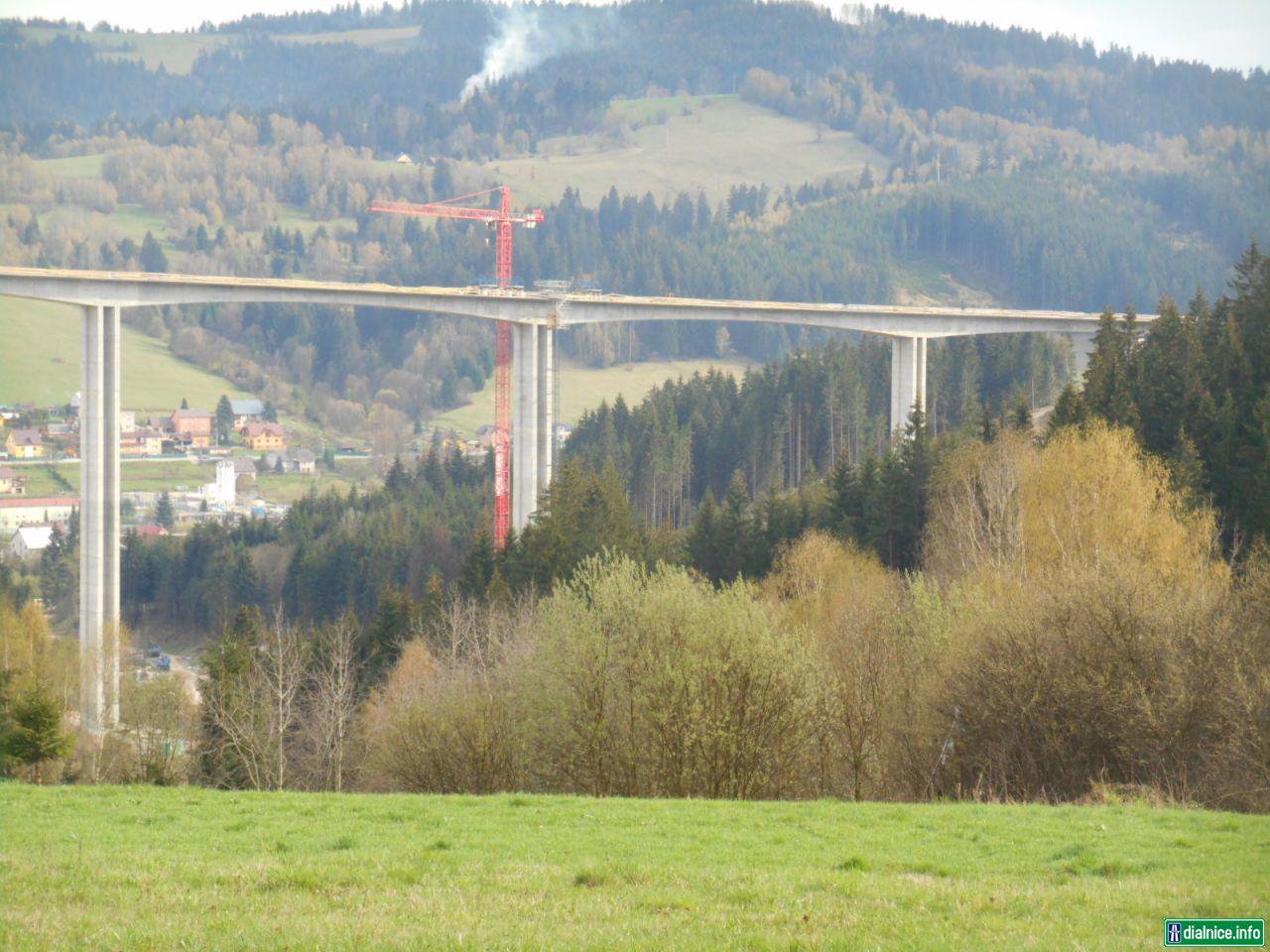 most Valy z Hrčavy (Česká republika)