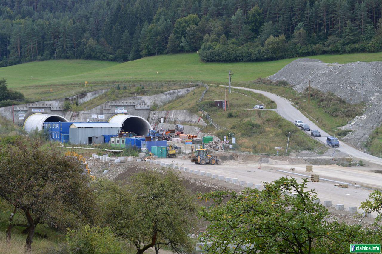 Tunel Ovčiarsko - západný portál