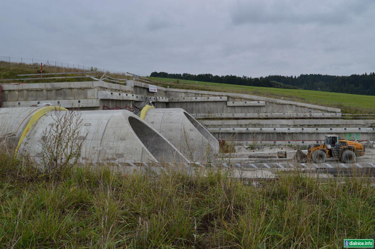 Tunel Zilina - západný portál