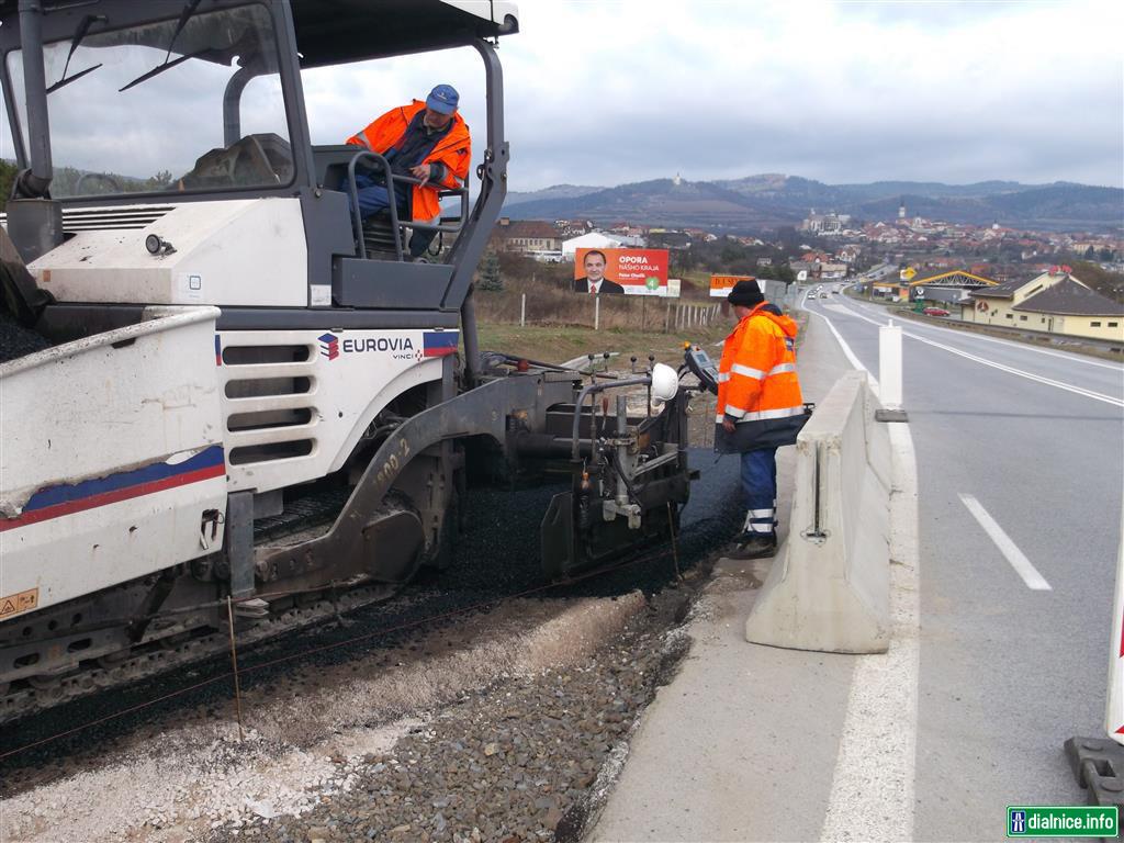 Križovatka I/18 a privádzač Levoča