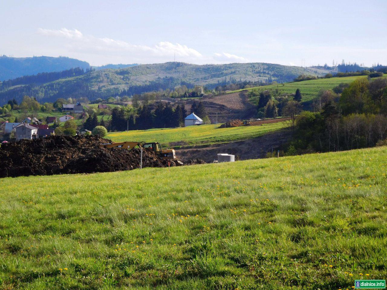 pohľad od MUK Svrčinovec do Čadce