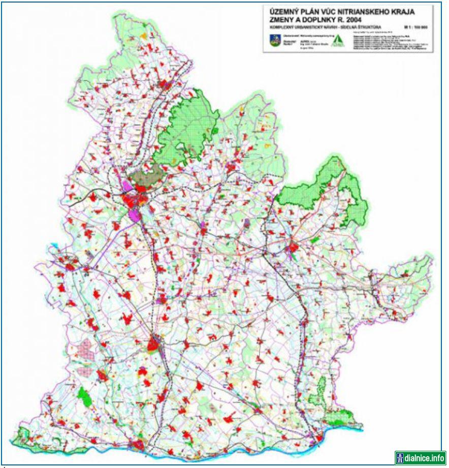 Územný plán NI SK rok 2004
