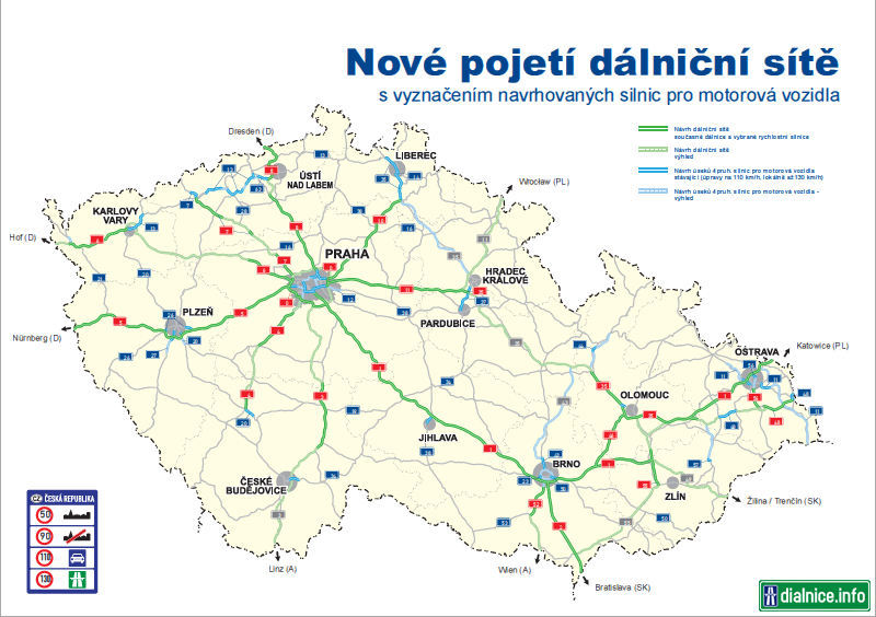 Nova koncepcia dialnicnej siete v CR