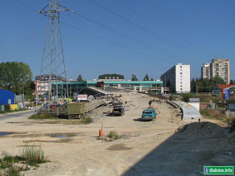 Mostné prepojenie DP z Kamennej ulice na Obvodovú ul.