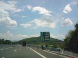 dialnica A1 v Albansku pri meste Rreshen