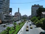 Diaľničný systém v hlavnom meste Damask v štáte Sýria