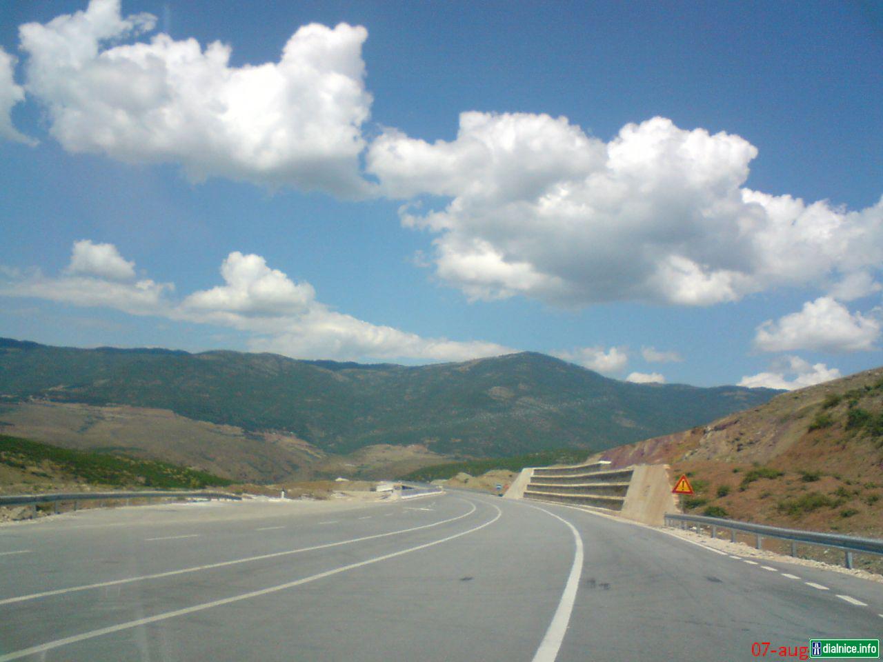 Dialnica Kukes-Morine V Albánsku