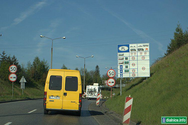 Rychlostní limity v Polsku