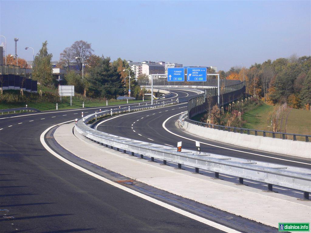 Silnice I/14 stavba Liberec - Kunratice 1. etapa