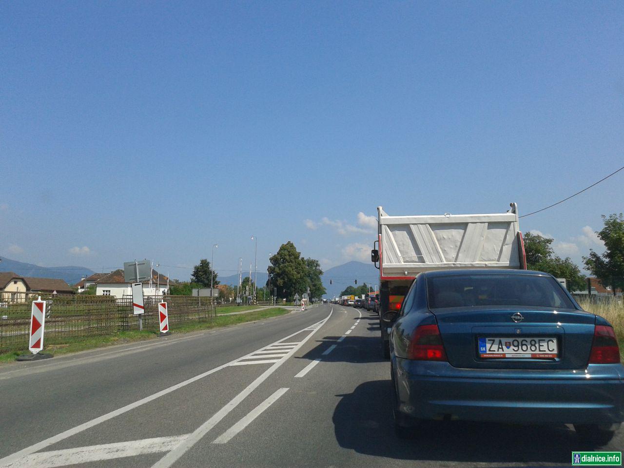 I/65 rekonštrukcia mosta Košťany nad Turcom