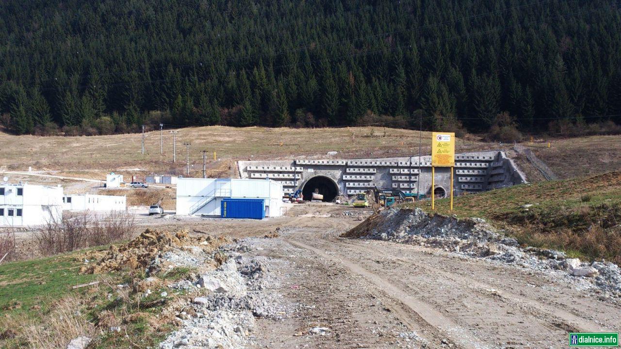Tunel Višnové - západný portál