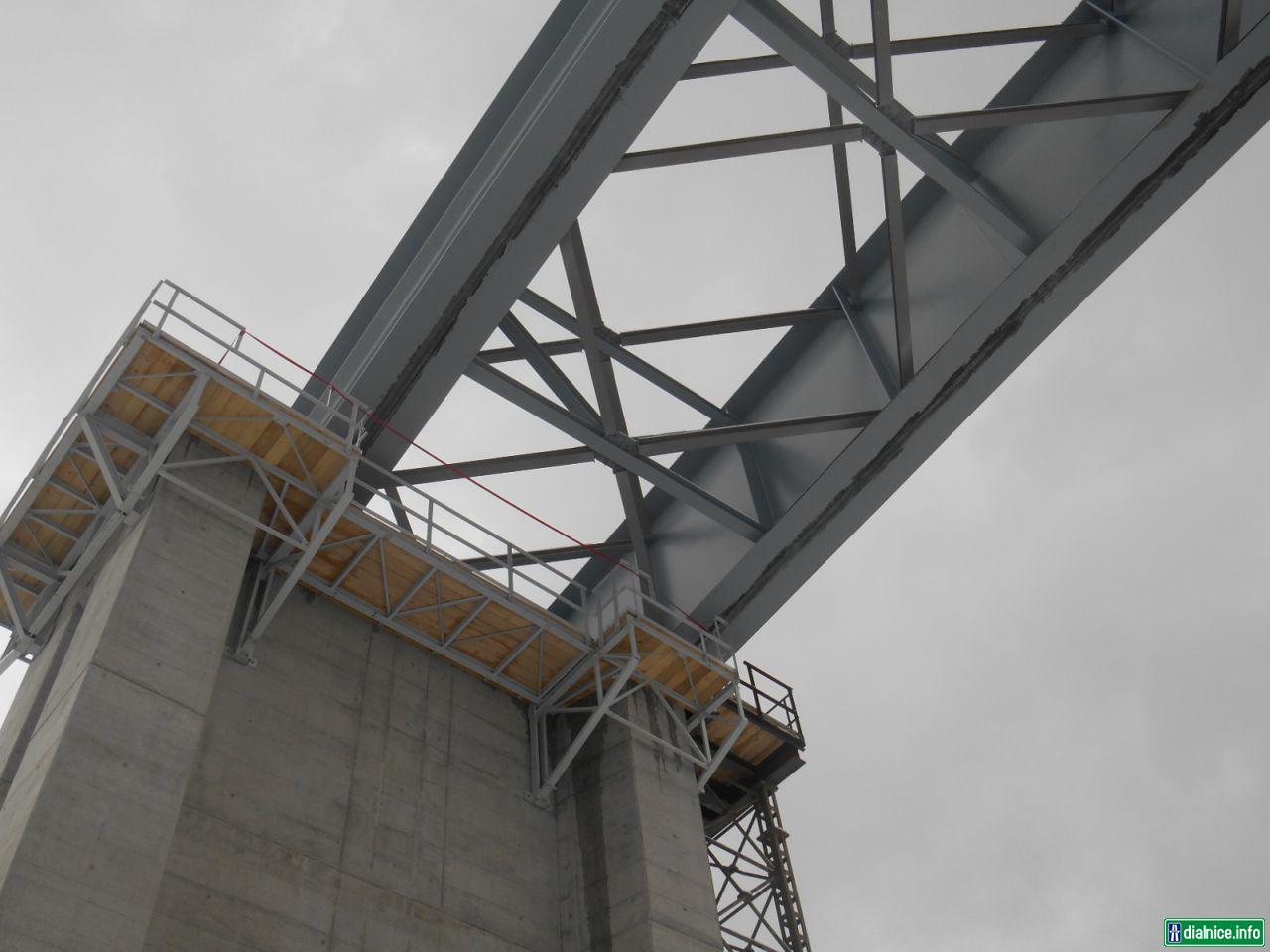 Vysúvanie mostovky (most Vŕšok)