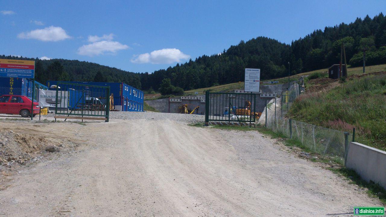 Tunel Ovčiarsko- záp.portál 12.7.2014