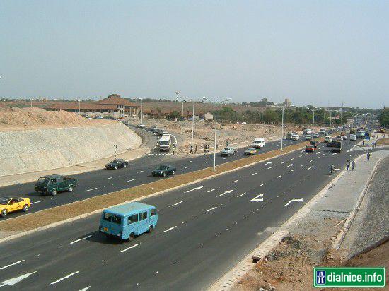 Diaľnice v Afrike - Ghana