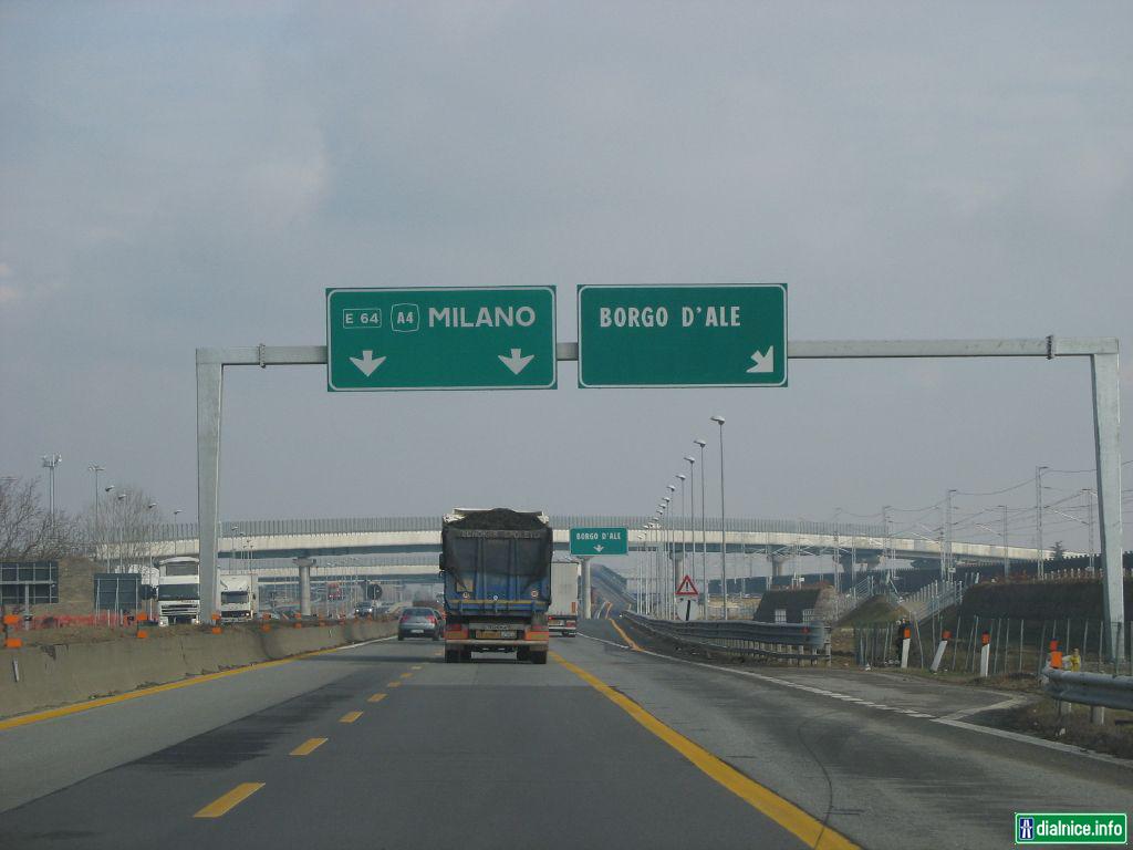 Diaľnica A4 Milano-Torino