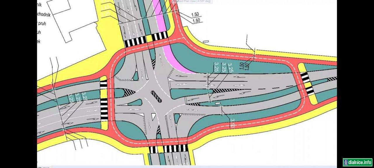 Trnava - Návrh úpravy križovatky pri železničnej stanici