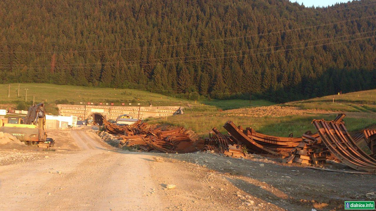 Tunel Višnové - západný portál