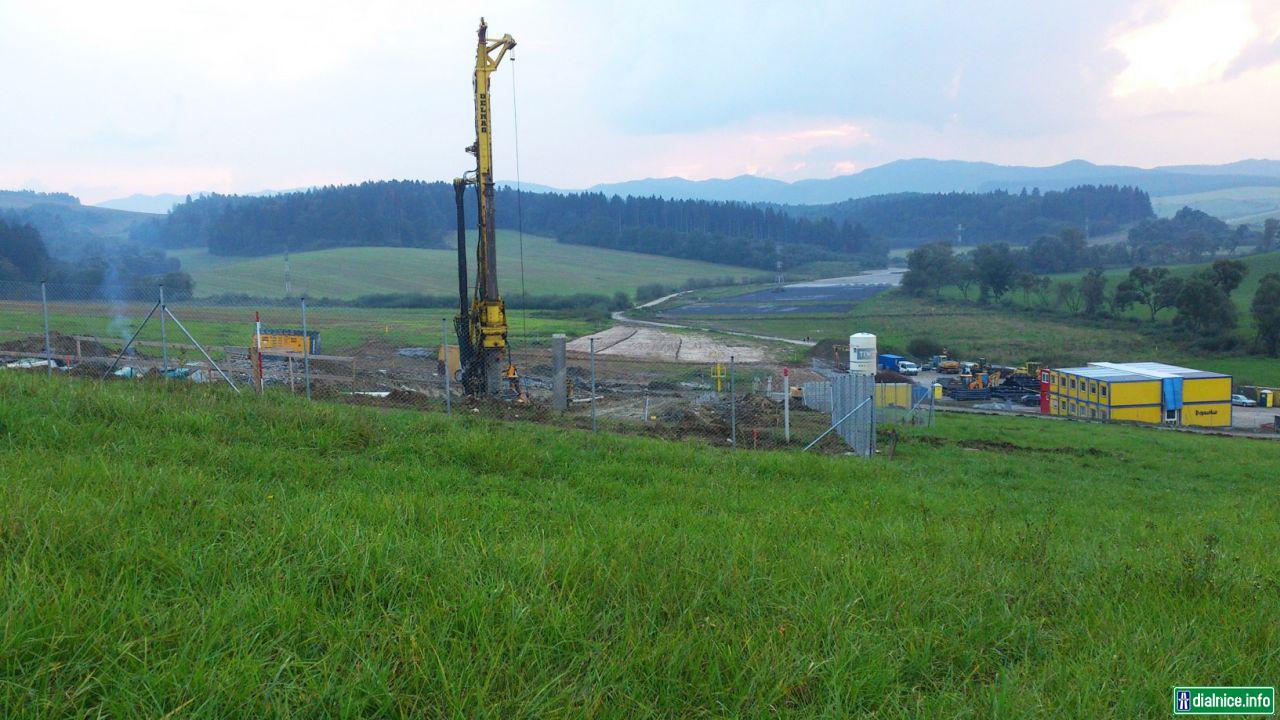 Tunel Zilina - západný portál 17.9.2014