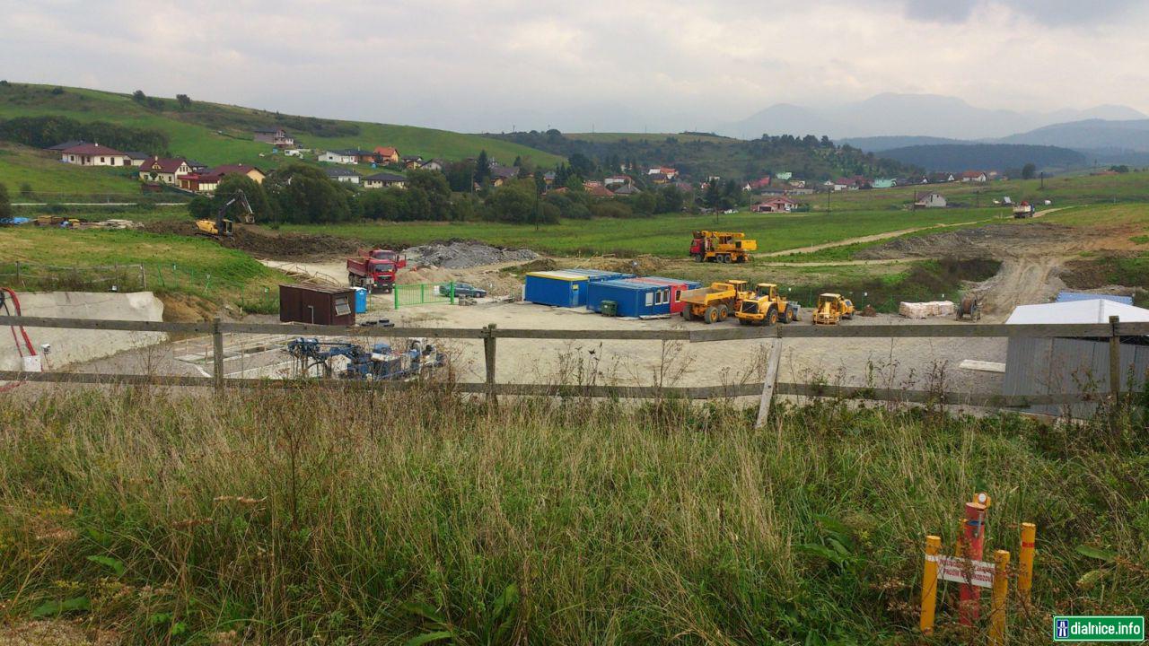 Tunel Ovčiarsko - východný portál 20.9.2014