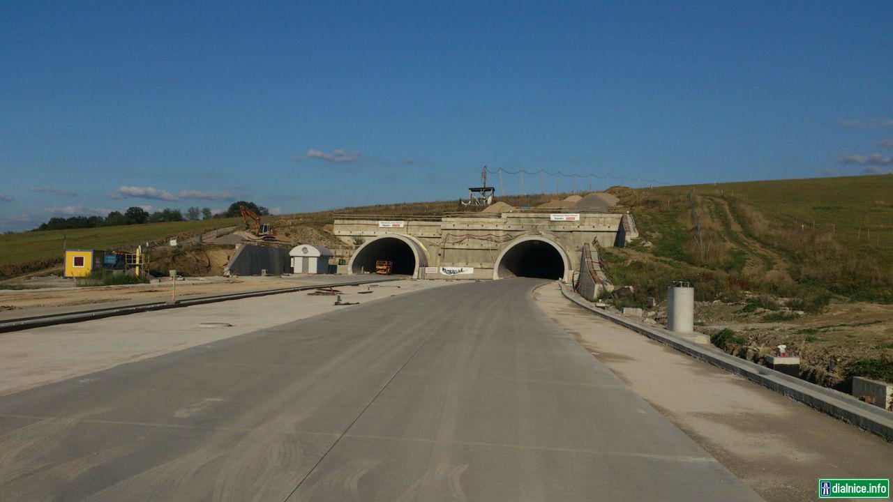 Tunel Zilina - západný portál