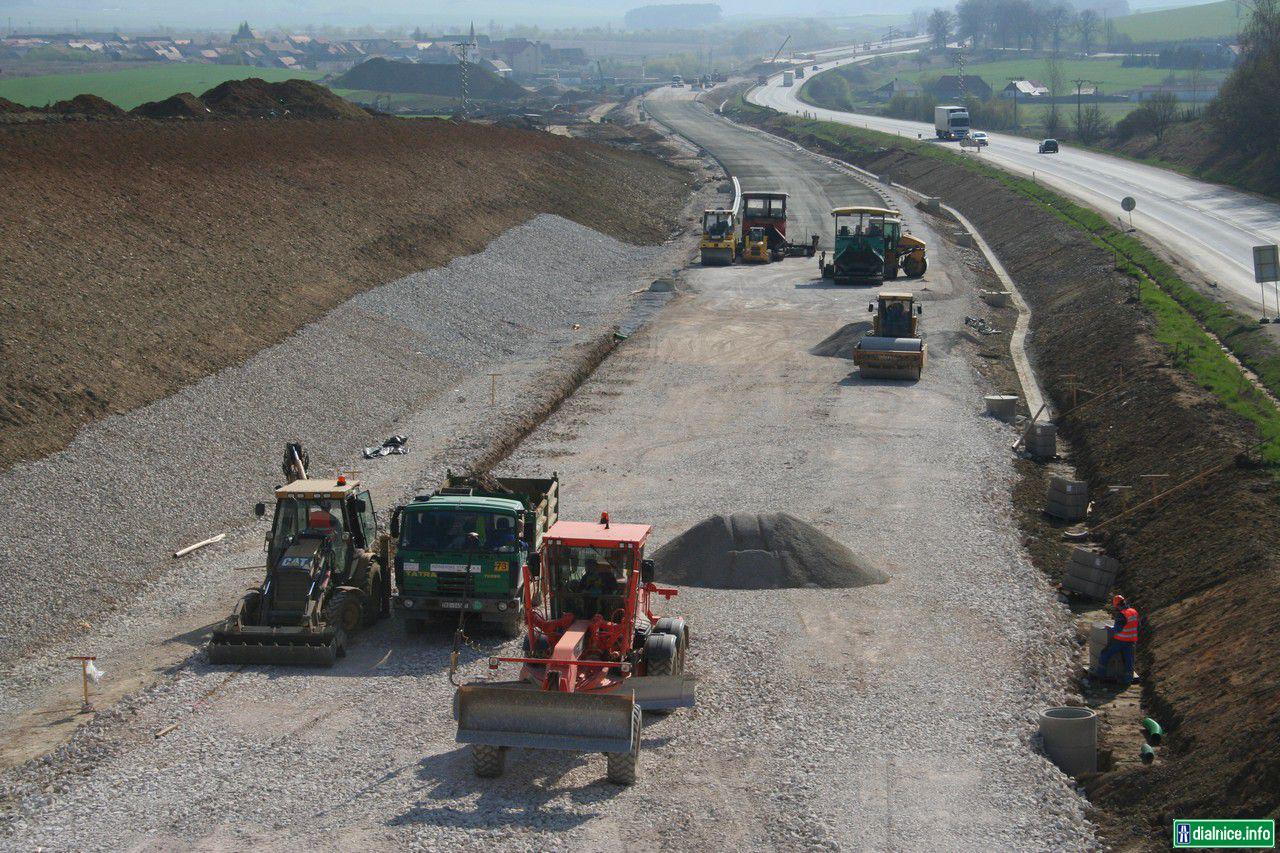 Stavebný ruch cez víkend 24.-25. apríl