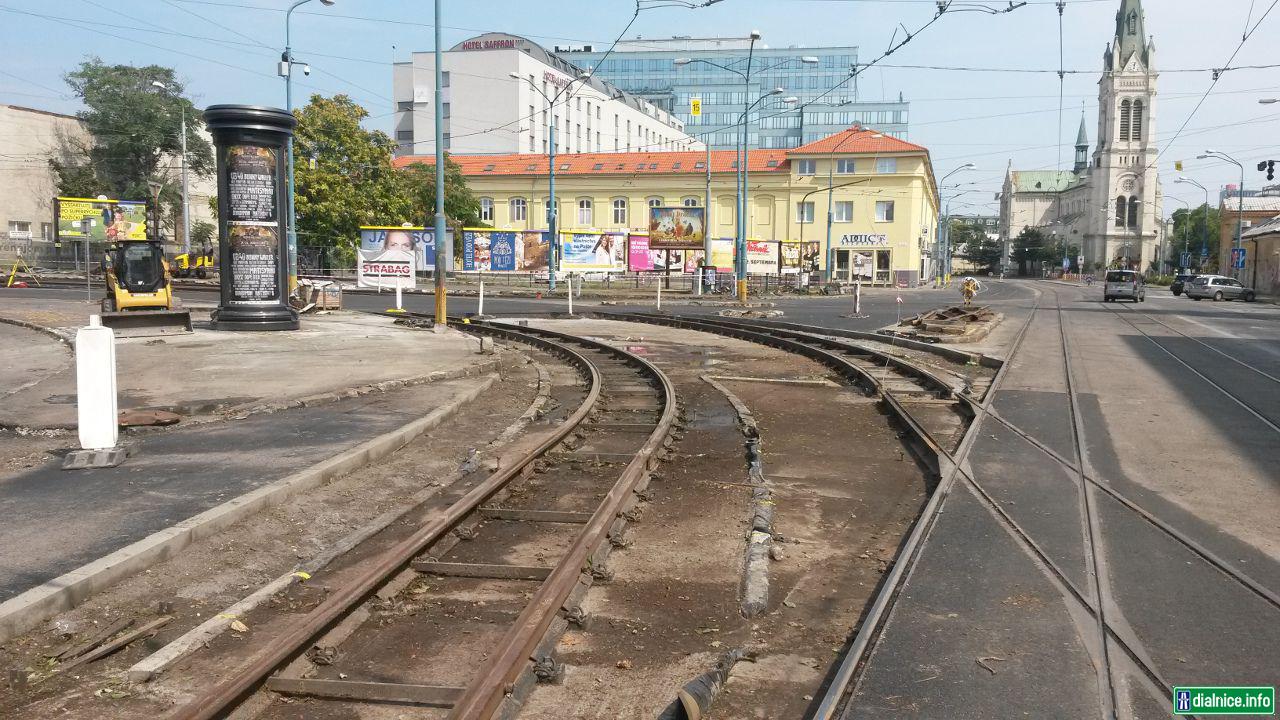 Električková trať na hlavnú stanicu