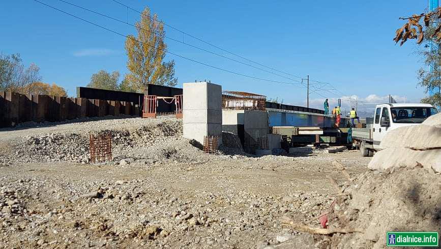 Modernizácia Žilina 24.10.21 - Varín - mosty cez Varínku