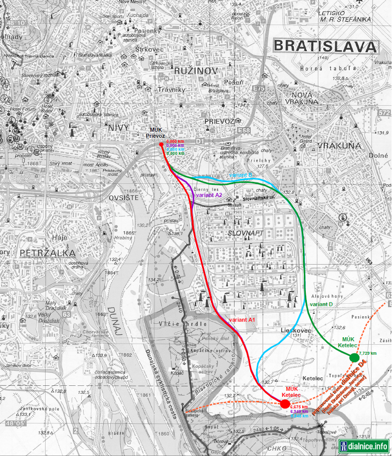 R7 Bratislava Prístavný most - Ketelec