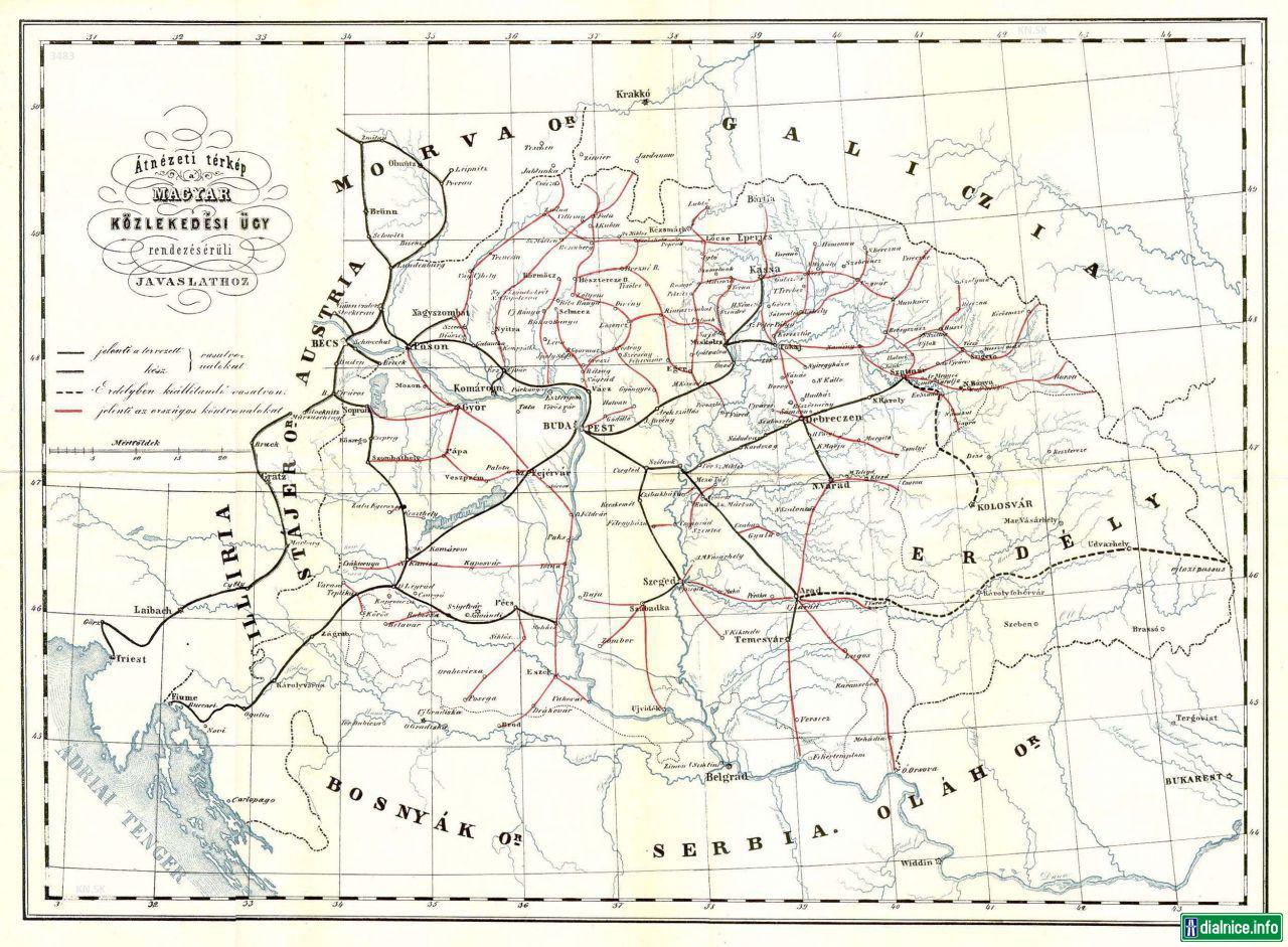 3483 Széchenyi terve Magyarország közlekedési hálózatáról