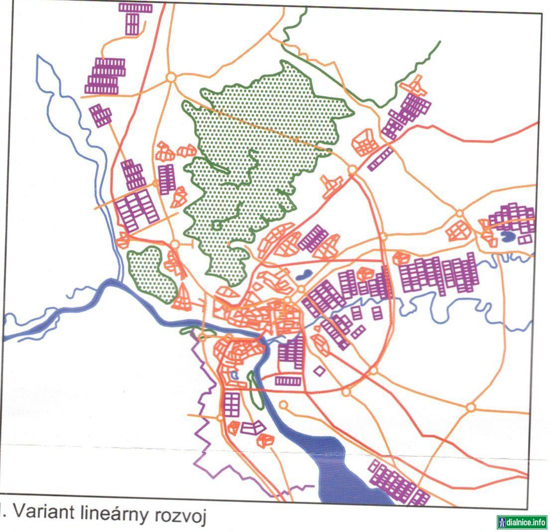 Bratislava - Svetko, Hauskrecht 1982 - Prognoza Variant I