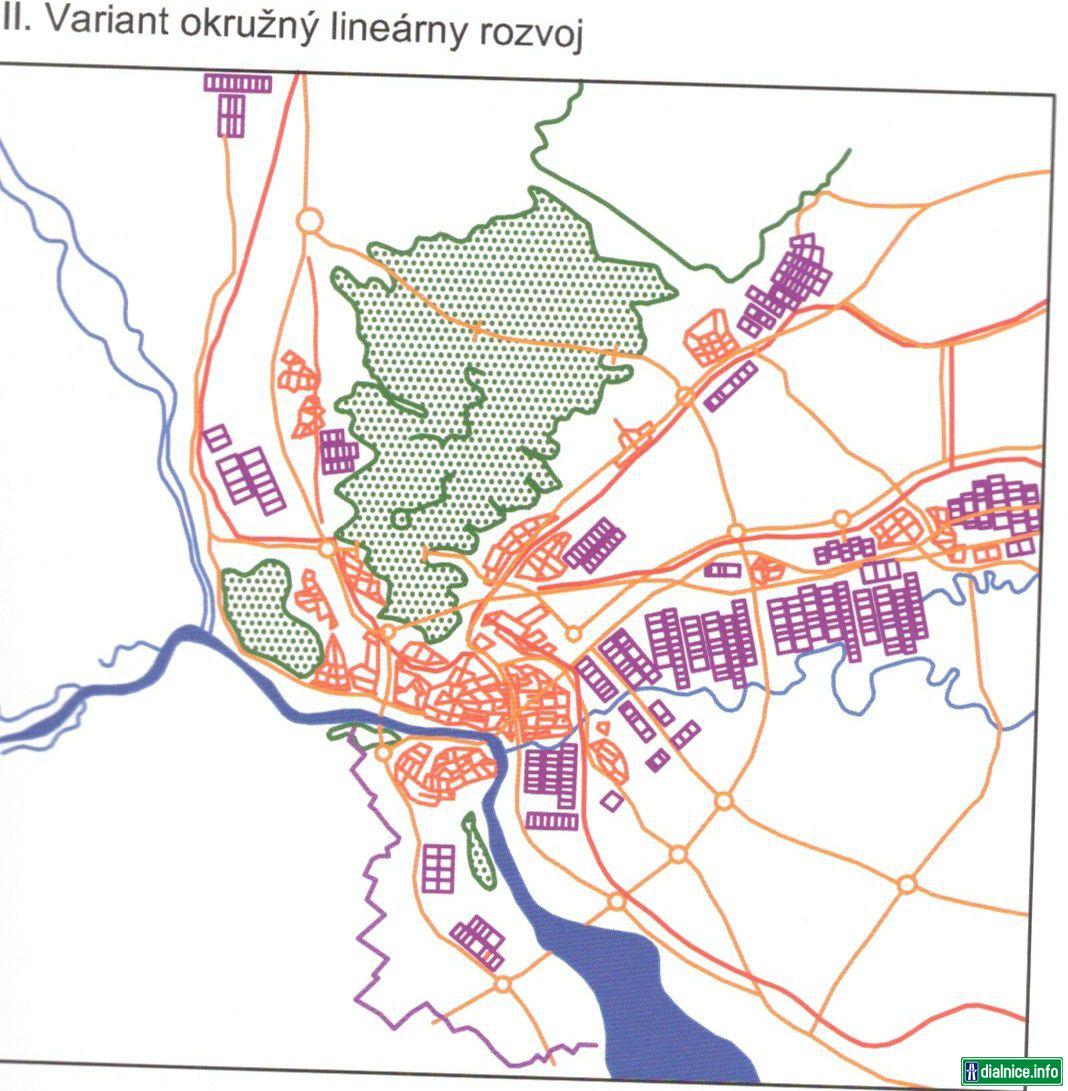 Bratislava - Svetko, Hauskrecht 1982 - Prognoza Variant III