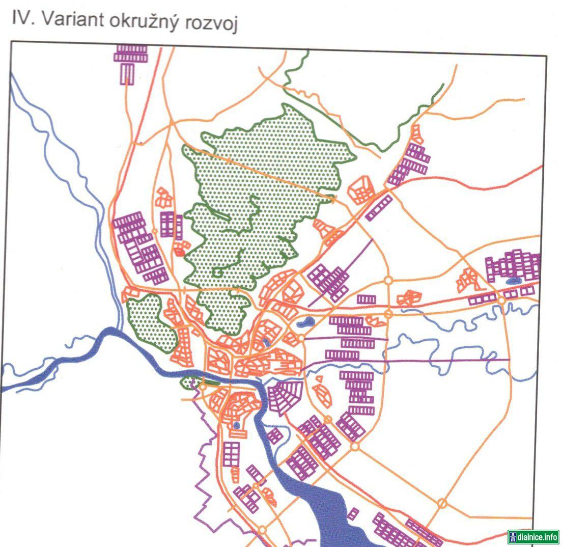 Bratislava - Svetko, Hauskrecht 1982 - Prognoza Variant IV