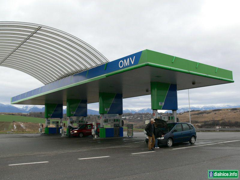 ČS OMV - odpočívadlo Hybe