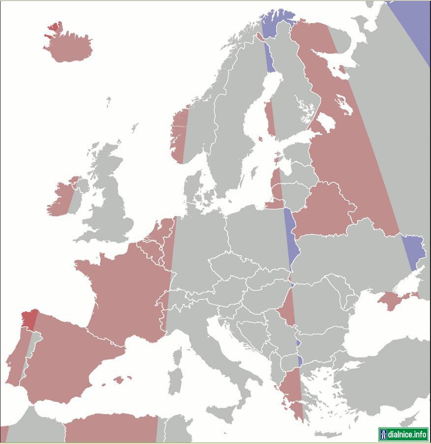 Štandardný stredoeurópsky čas (tzv. zimný)