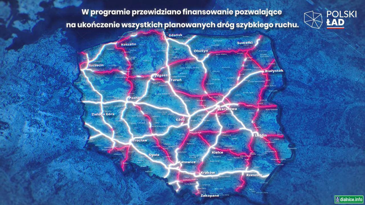 Narodny program vystavby ciest do roku 2030 - Polsko