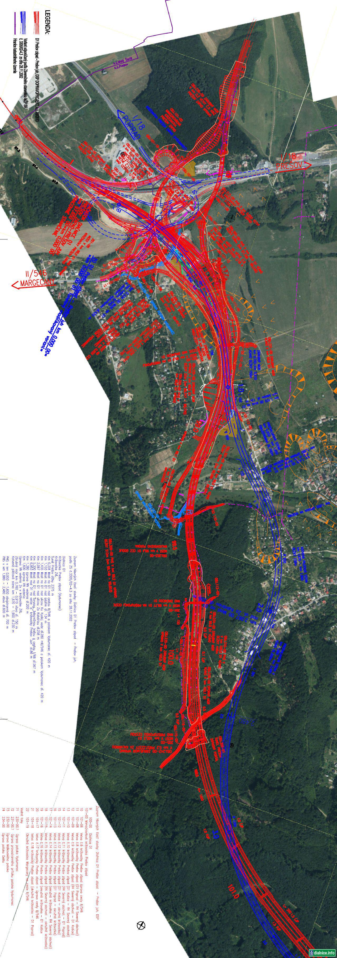 D1 MUK Presov zapad / Vydumanec