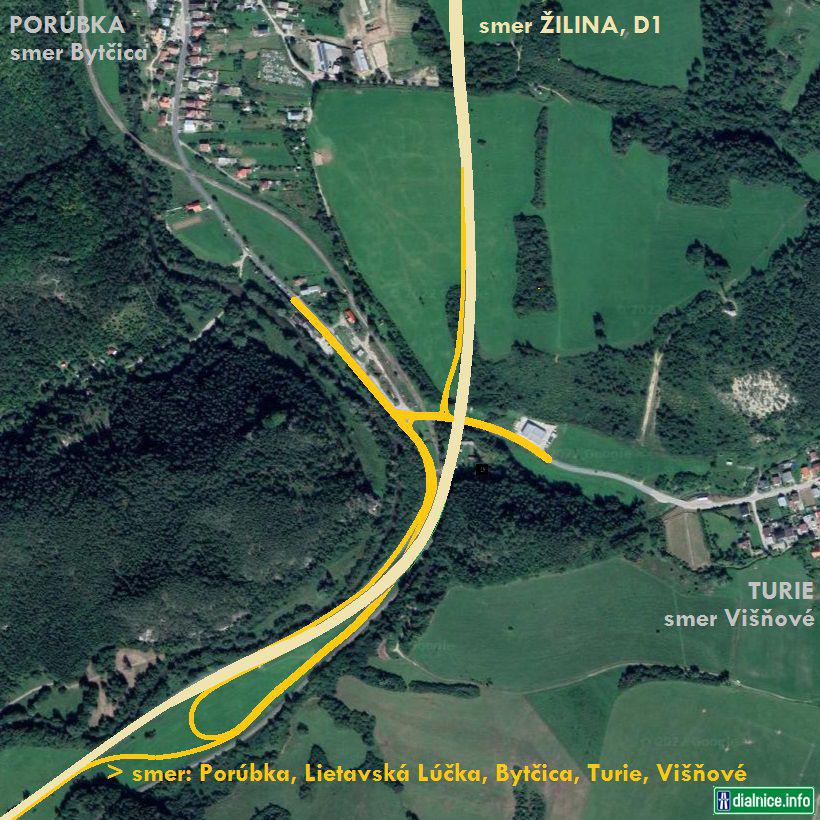 D1 Hričovské Podhradie - Lietavská Lúčka + privádzač LL Variant A2