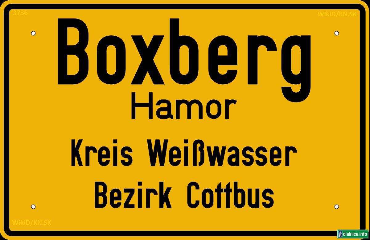 3736 Boxberg-Hamor DDR