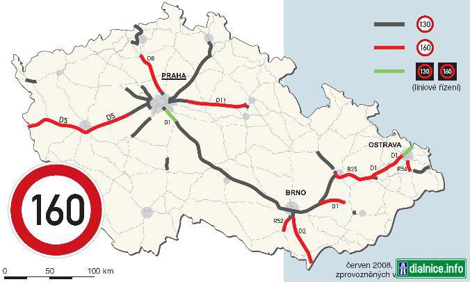 160-TKA NA ČESKEJ DIALNICI