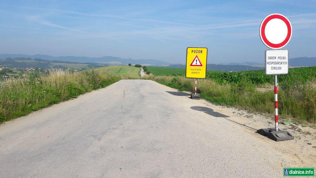 26.6.19 - uzavierka kvoli vystavbe mosta 214