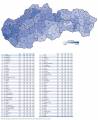 Mapa a rebríček okresov SR podľa hodnoty Indexu regionálneho podnikateľského prostredia